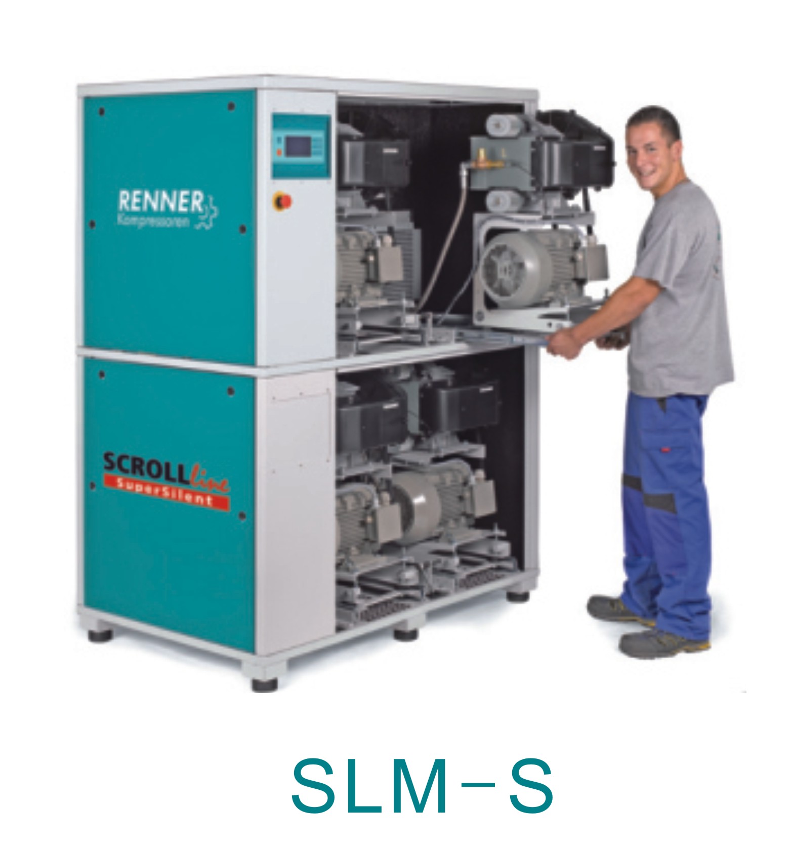 SLM-S系列无油涡旋压缩机——上海罗德康普螺杆压缩机有限公司